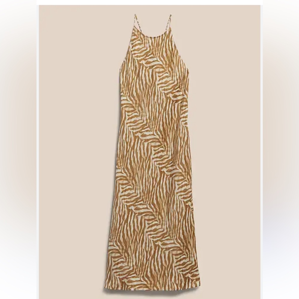 Banana Republic Cross Back Slip Dress